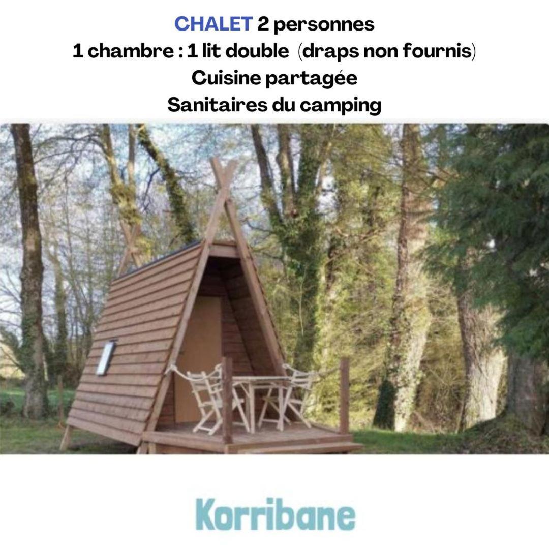 Camping Le Val Aux Fees - Broceliande Concoret Exterior photo