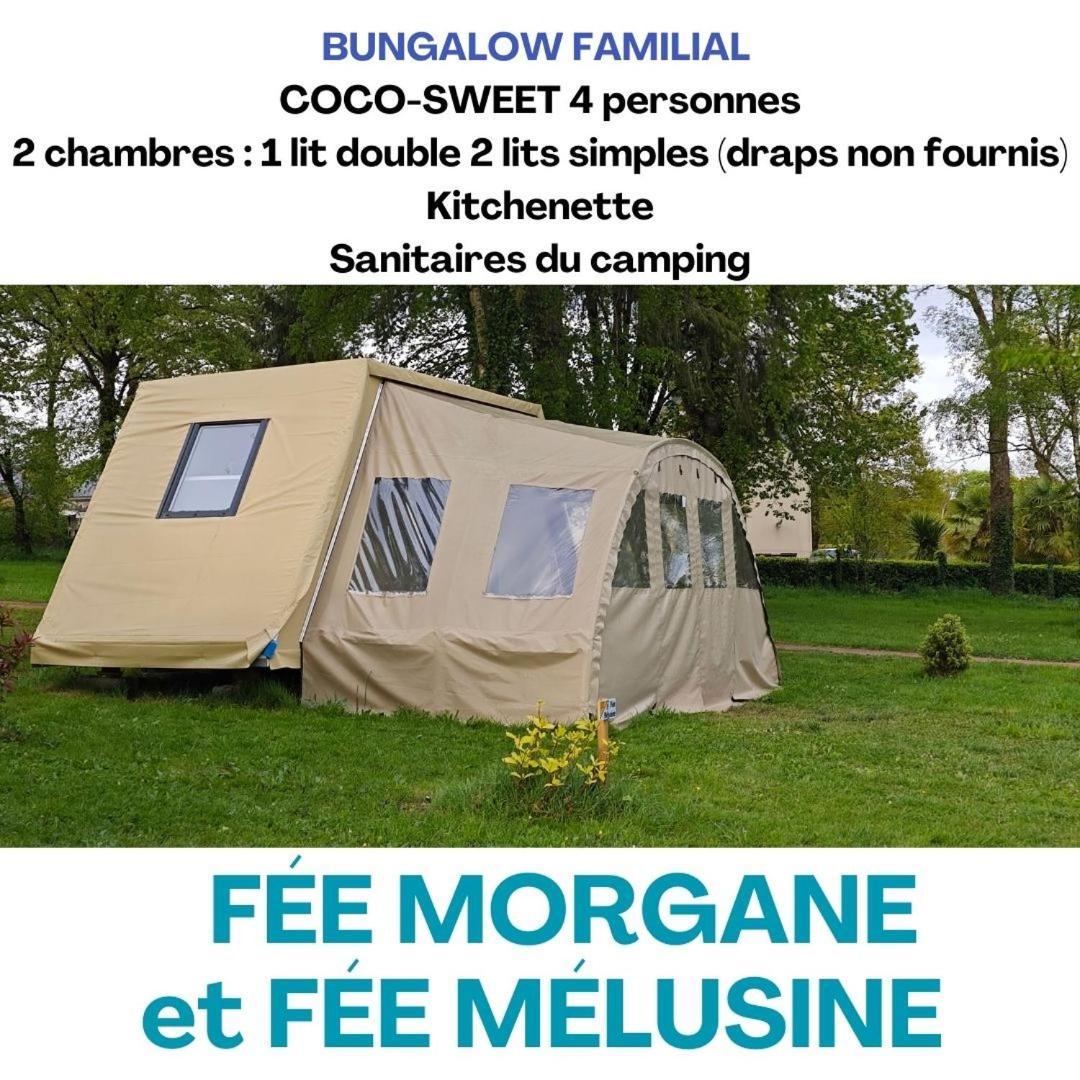 Camping Le Val Aux Fees - Broceliande Concoret Exterior photo
