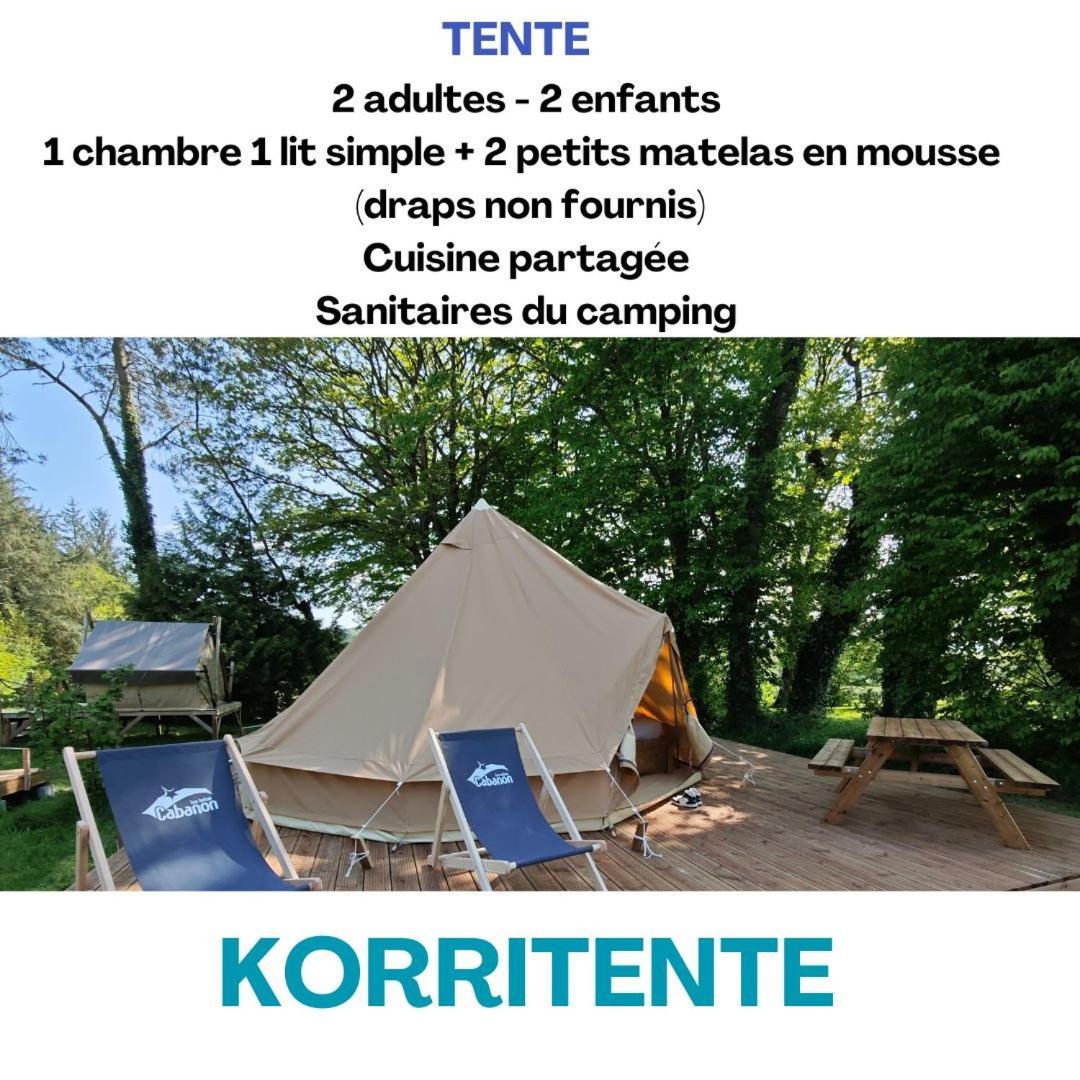 Camping Le Val Aux Fees - Broceliande Concoret Exterior photo